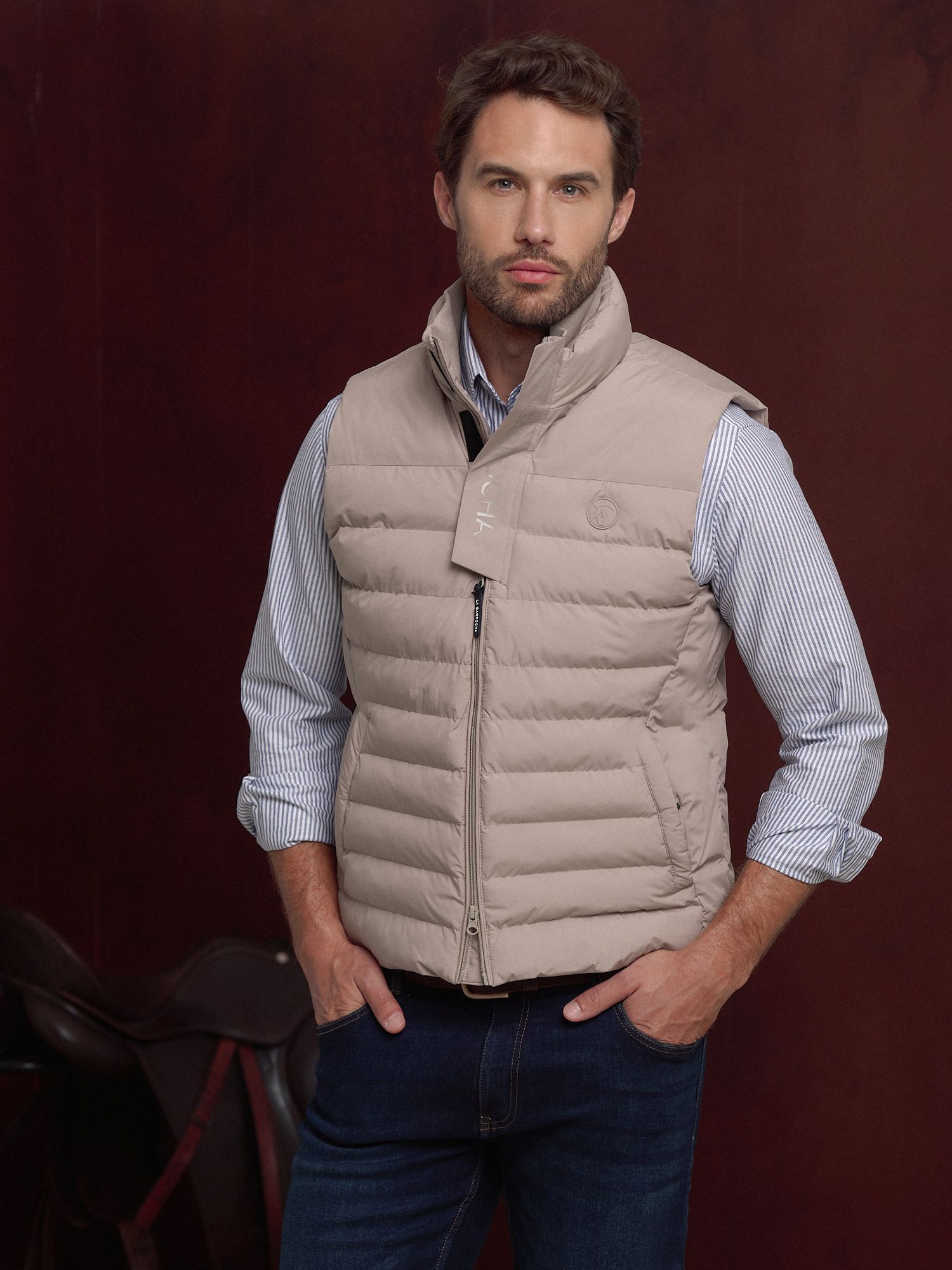 Gilet Technique | Beige