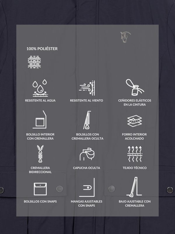 Parka Premium | Marino