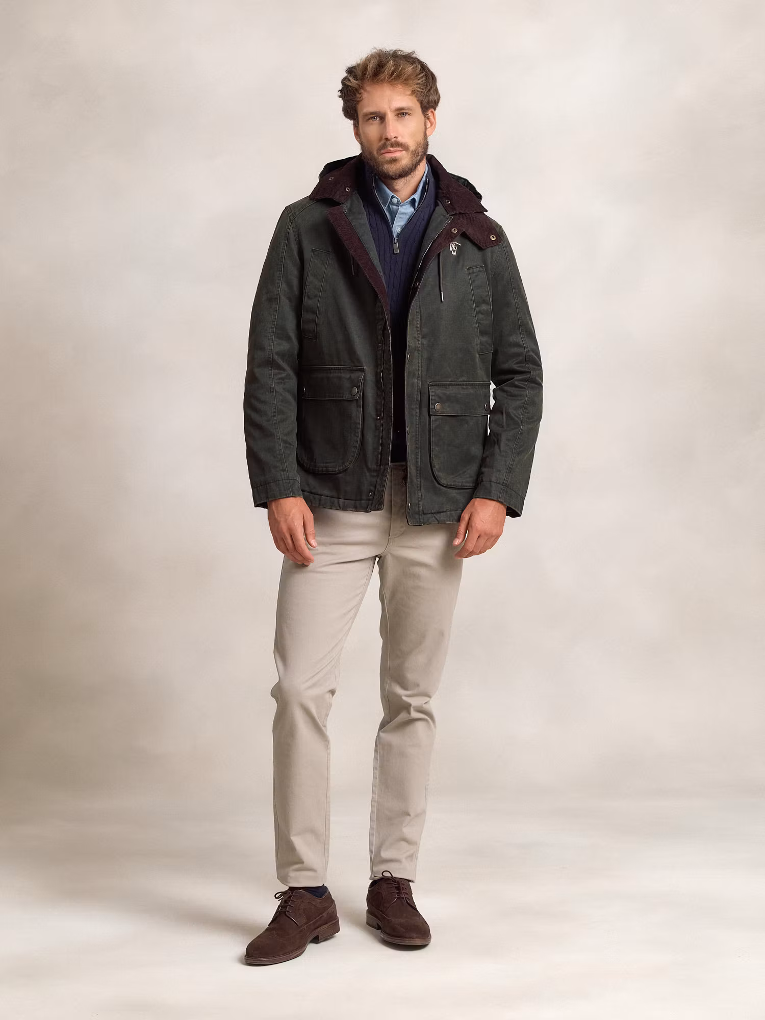 Waxed-Effect Parka | Caza