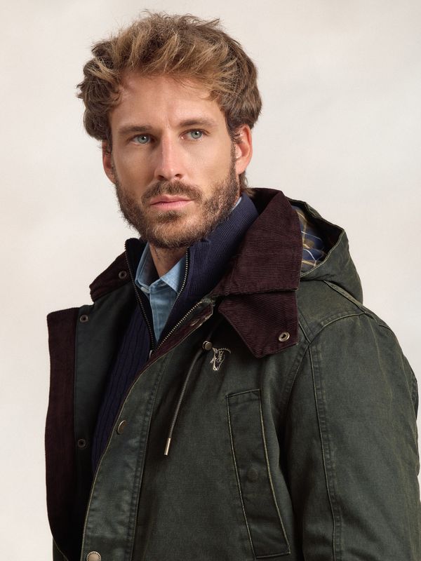 Parka Efeito Encerado | Caza