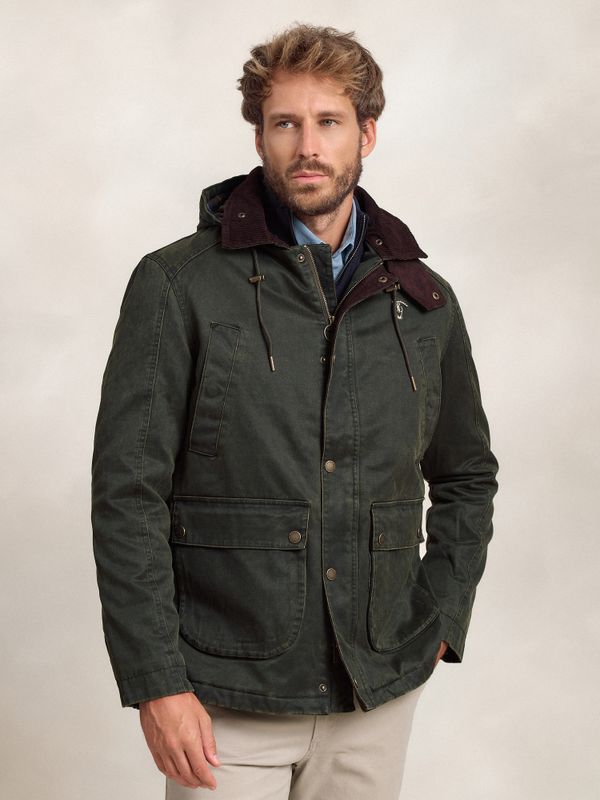 Parka Efeito Encerado | Caza