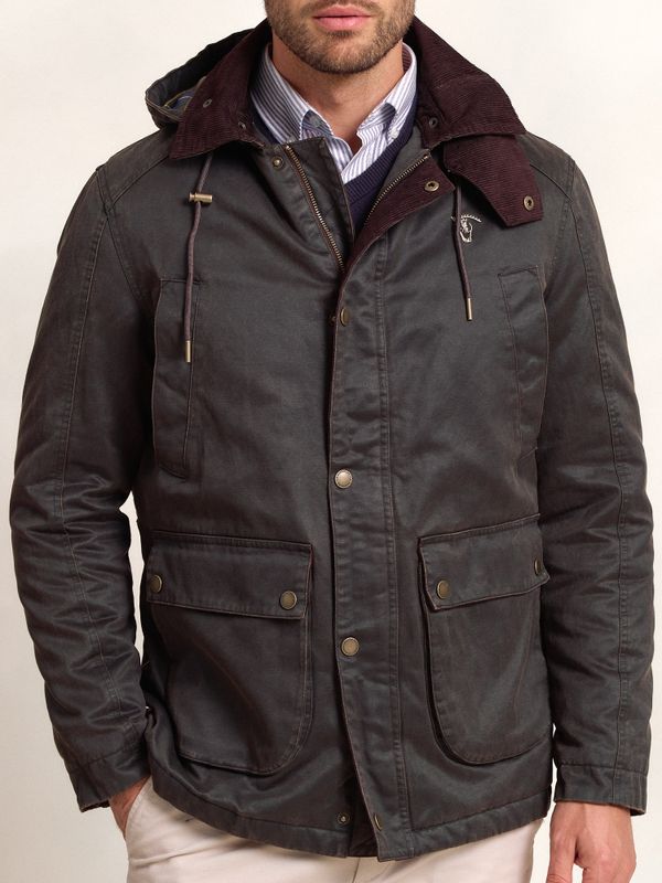 Parka Efeito Encerado | Moka 