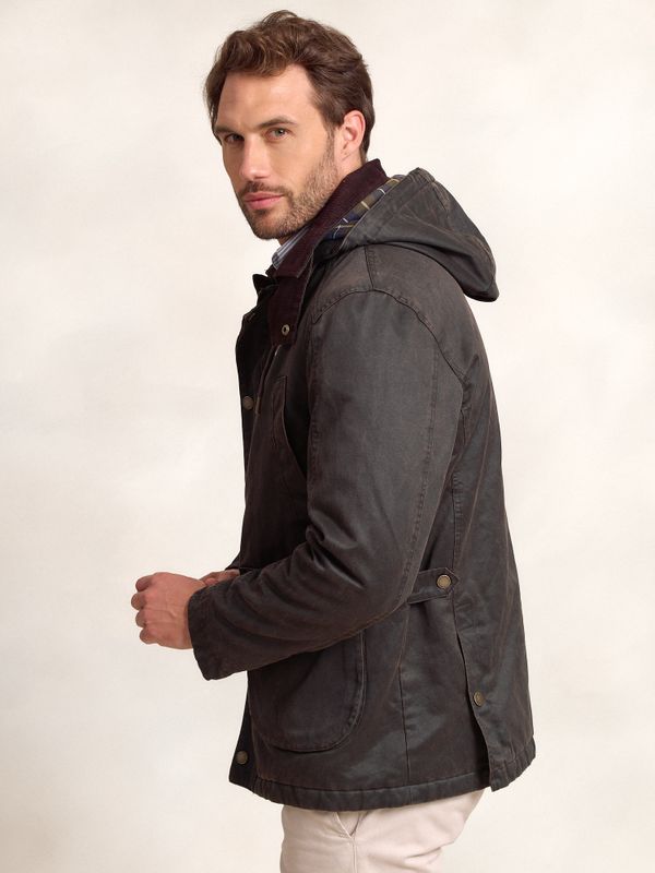 Parka Efeito Encerado | Moka 