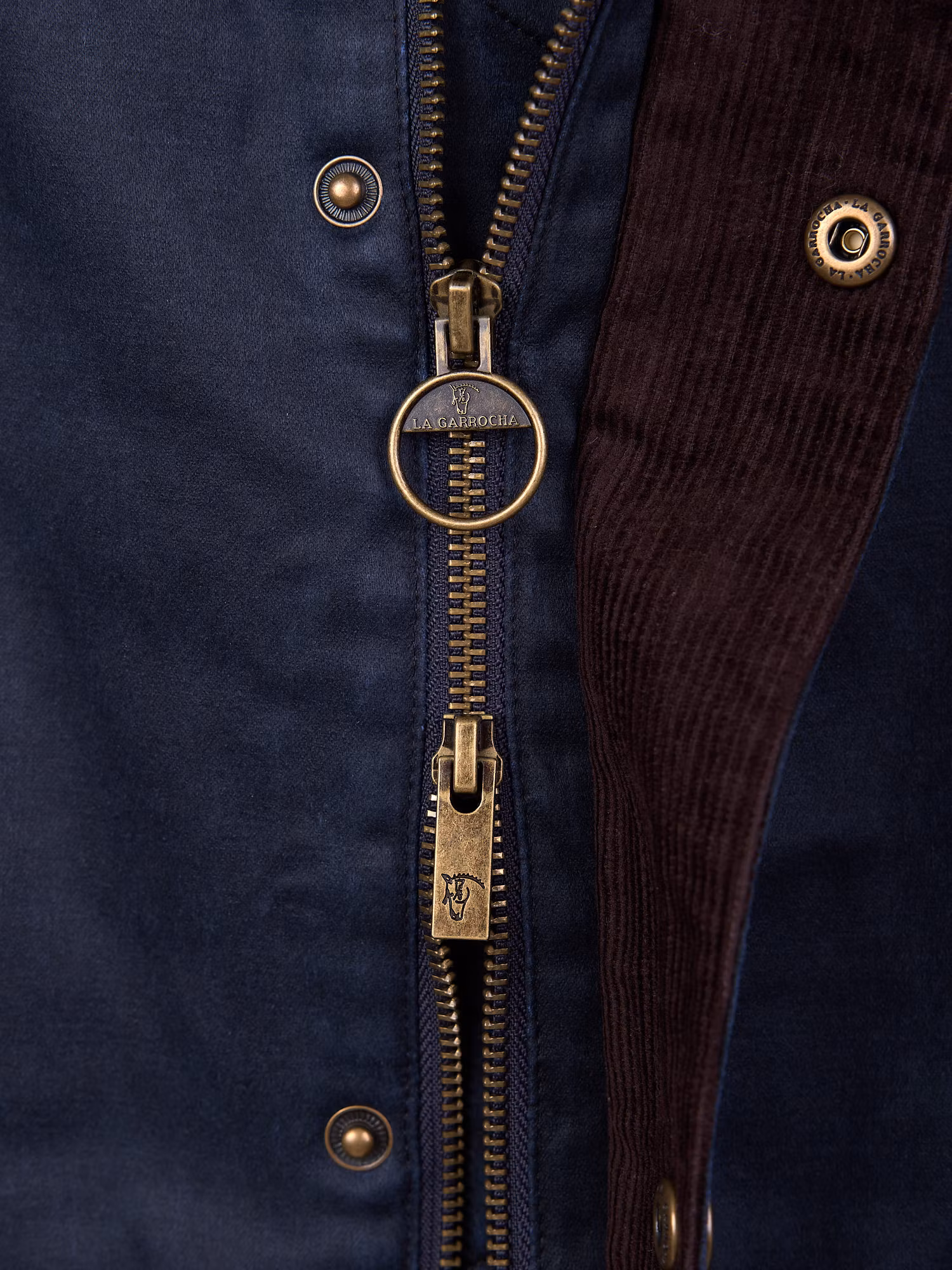 Waxed-Effect Parka | Marino