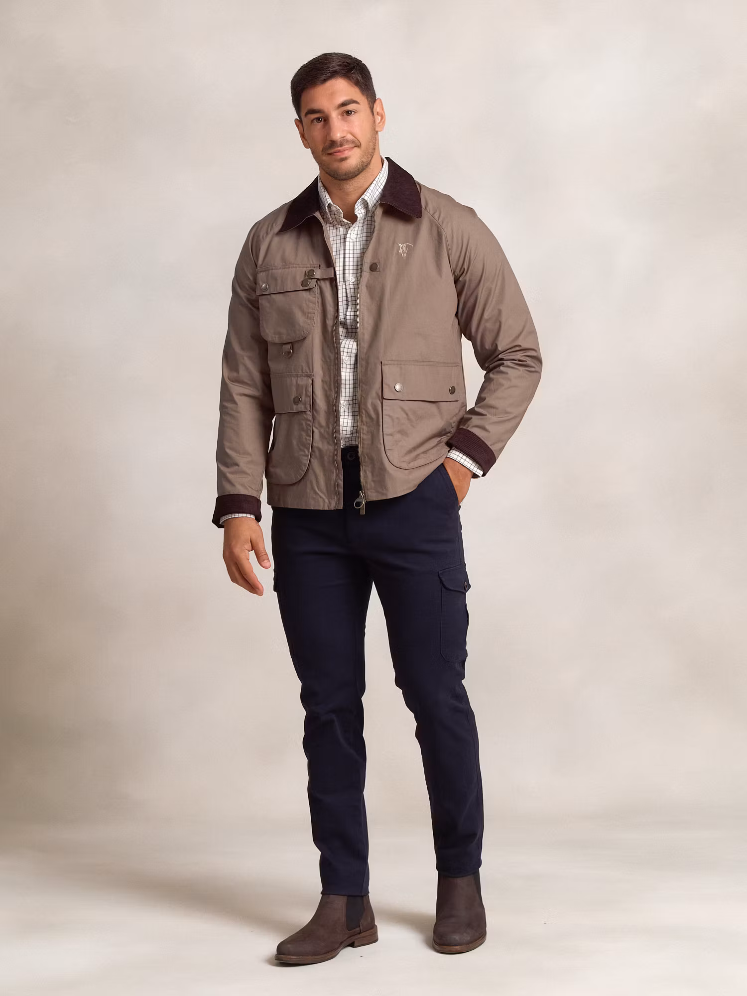 Kent Jacket | Greige