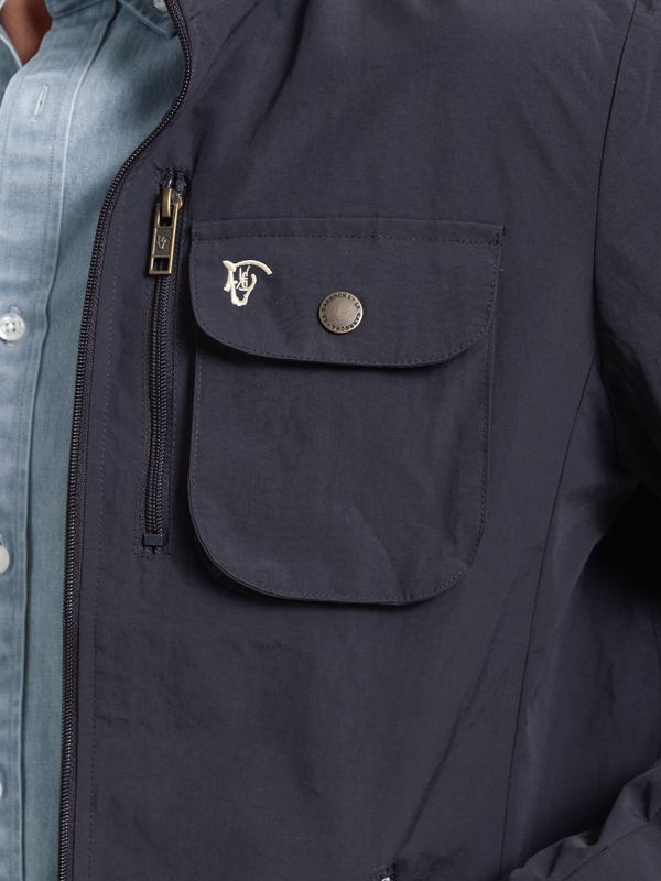 Jaqueta corta-vento técnica | Marino