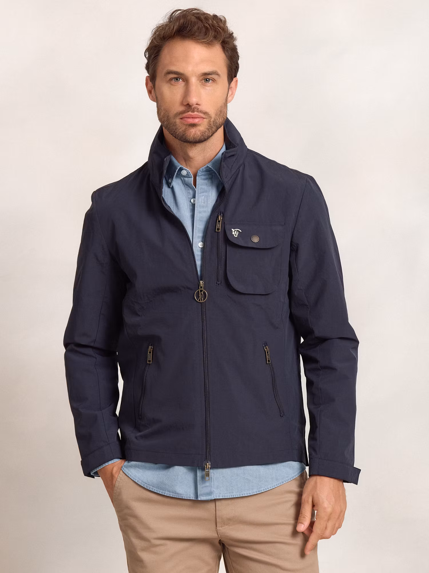 Technical windbreaker Jacket | Marino