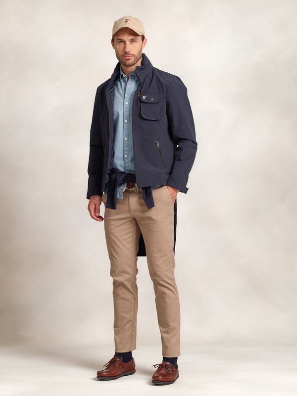 Jaqueta corta-vento técnica | Marino