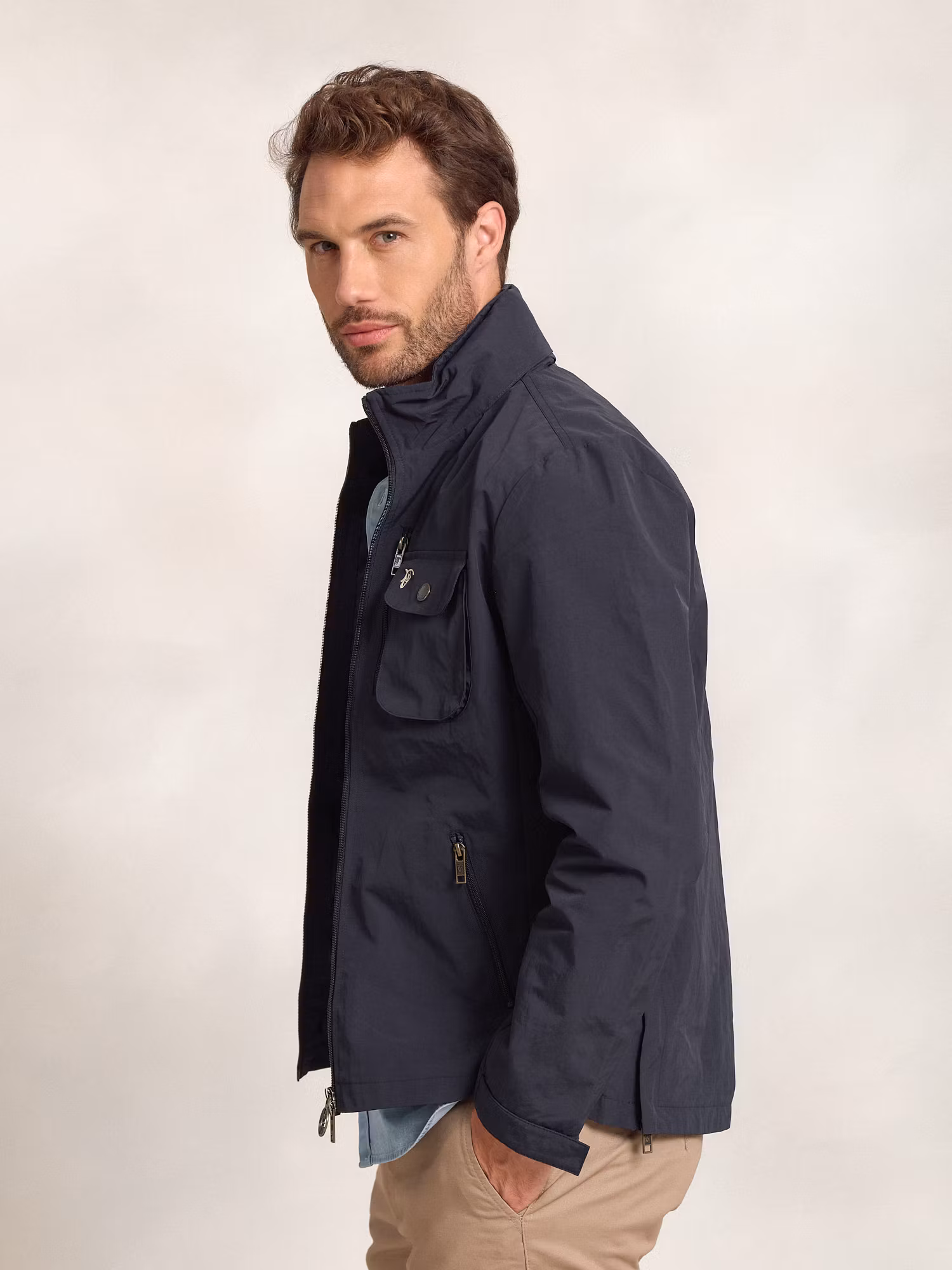 Technical windbreaker Jacket | Marino