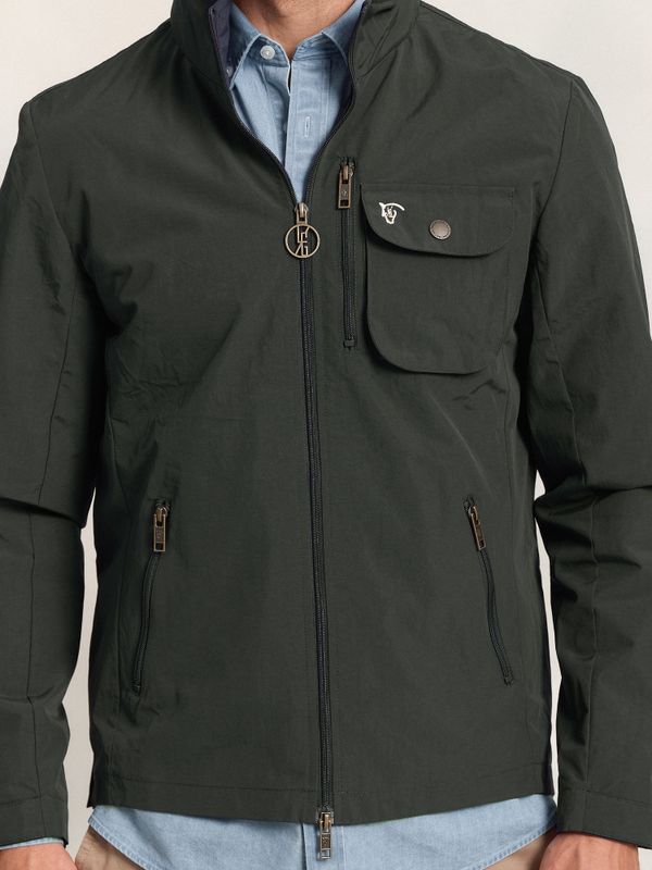 Jaqueta corta-vento técnica | Musgo