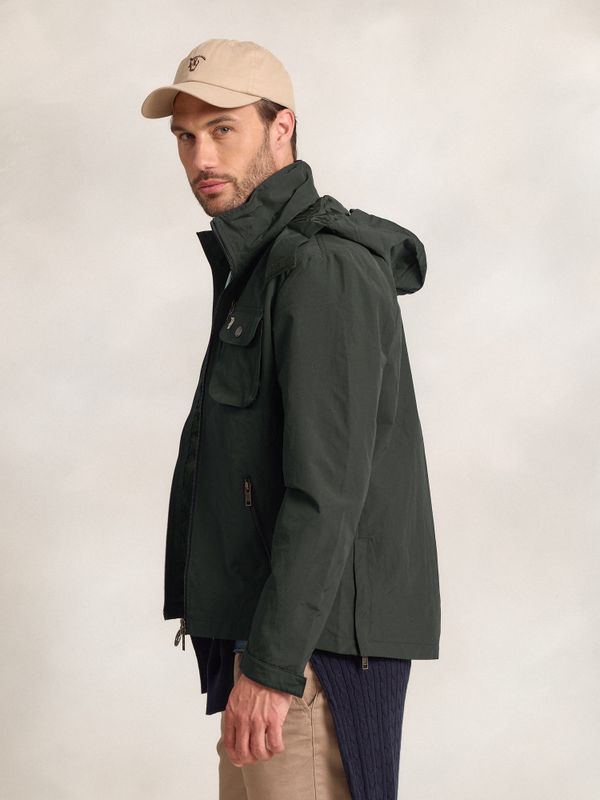 Jaqueta corta-vento técnica | Musgo