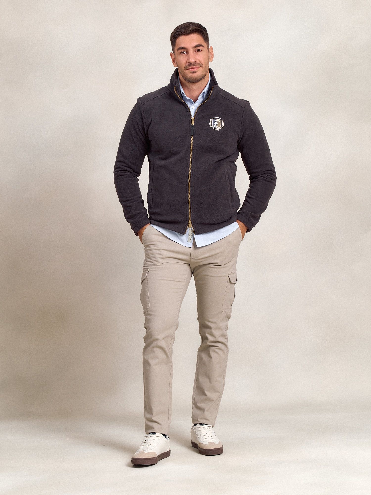 Fleece Jacket | Carbón