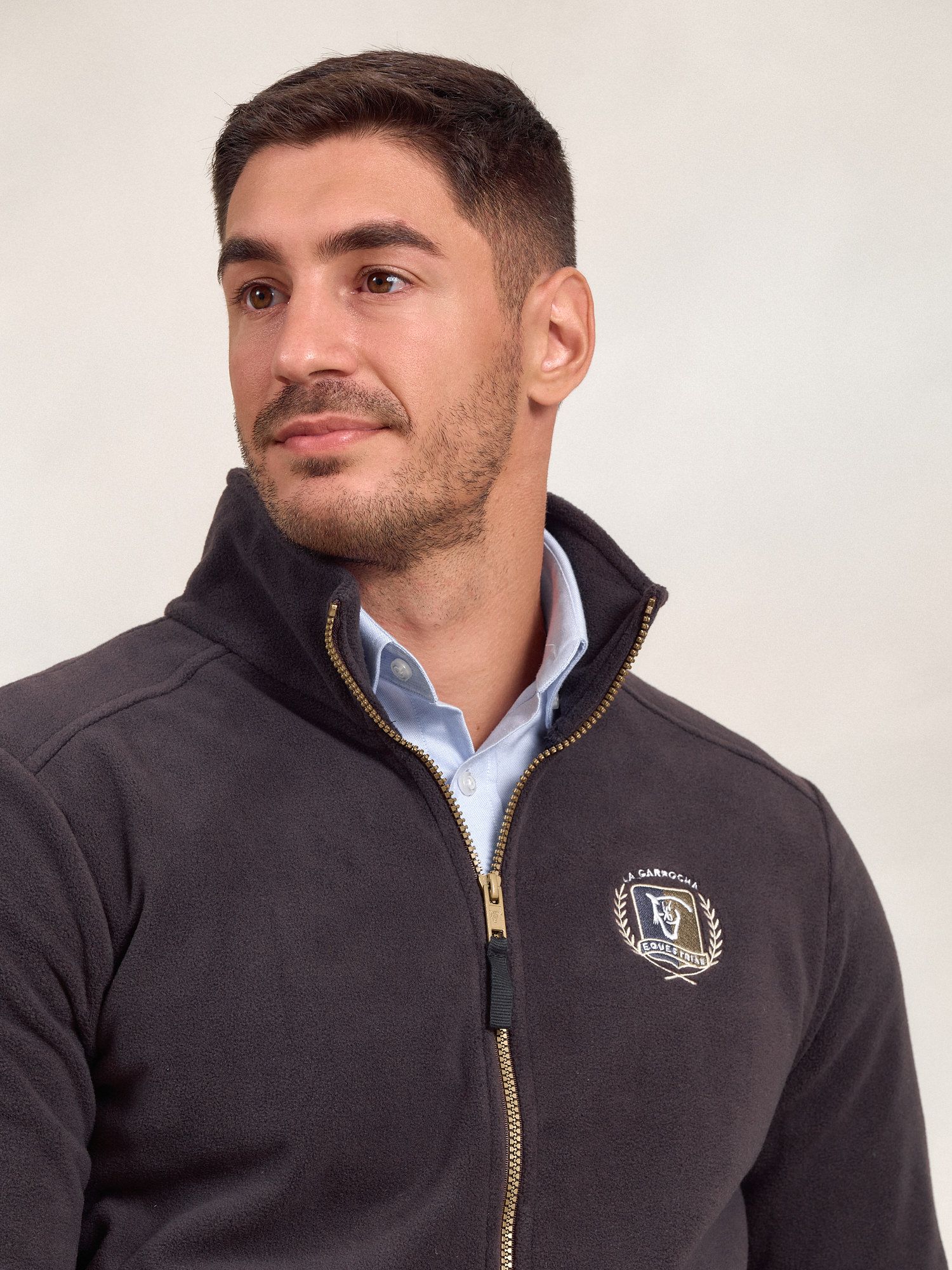 Fleece Jacket | Carbón