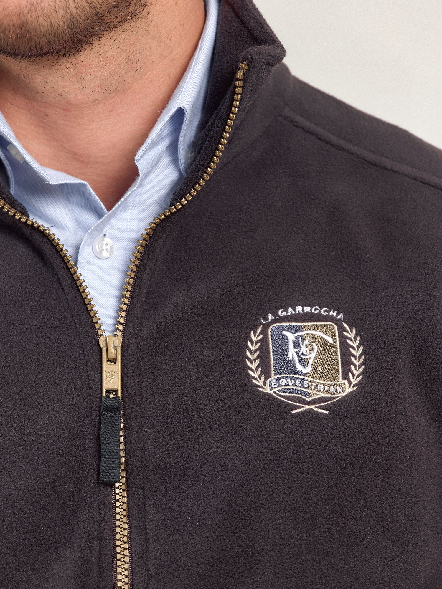 Fleece Jacket | Carbón