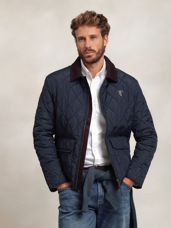 Casaco Acolchoado Husky | Marino