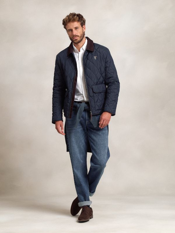 Casaco Acolchoado Husky | Marino