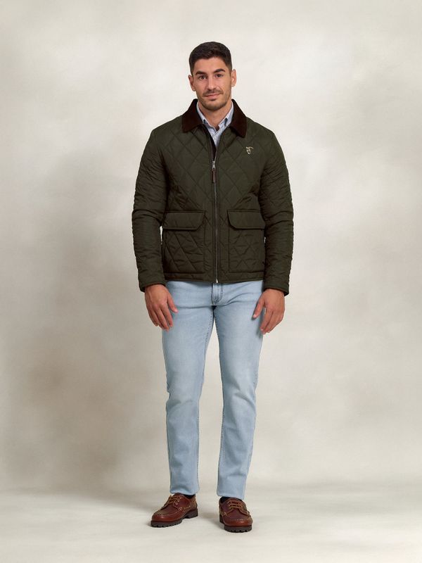 Casaco Acolchoado Husky | Musgo