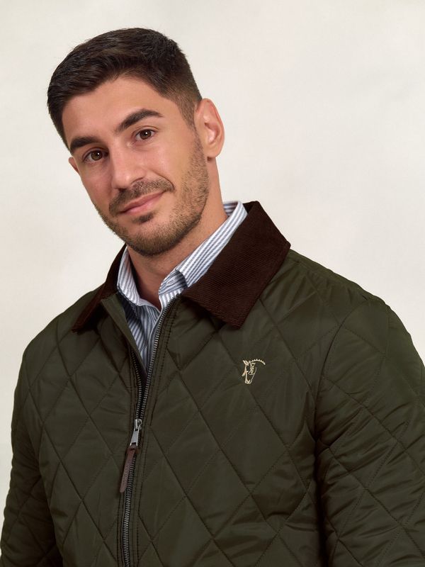 Casaco Acolchoado Husky | Musgo