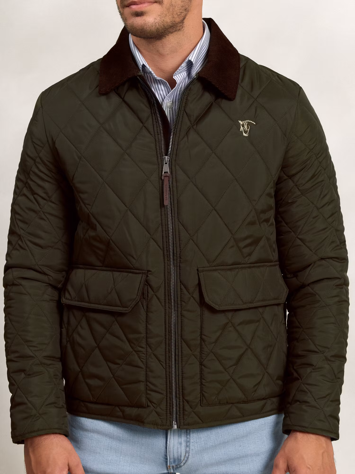 Husky Quilted Coat | Musgo