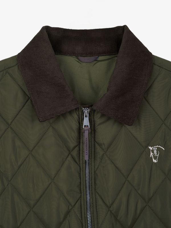 Casaco Acolchoado Husky | Musgo