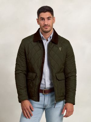 Abrigo Husky Acolchado | Musgo