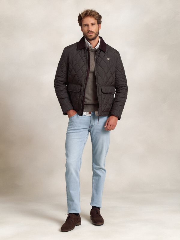 Casaco Acolchoado Husky | Carbón