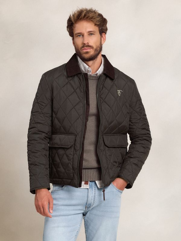 Casaco Acolchoado Husky | Carbón