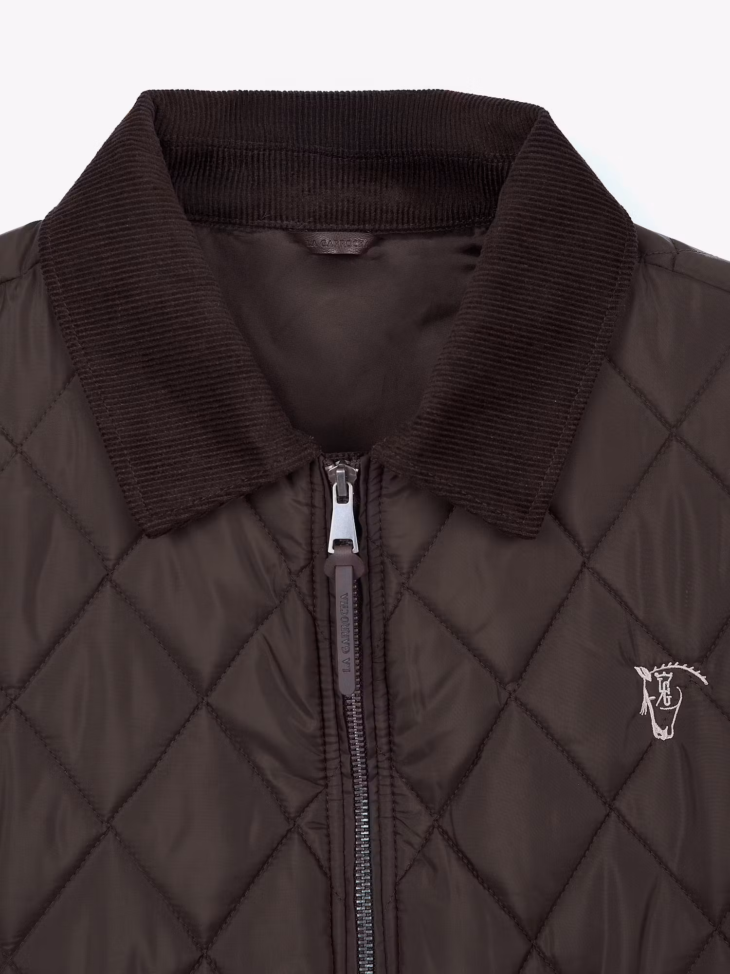 Husky Quilted Coat | Carbón