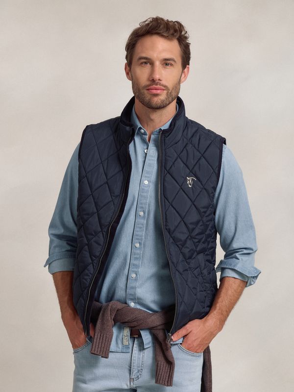 Gilet Matelassé en Diamant | Marino