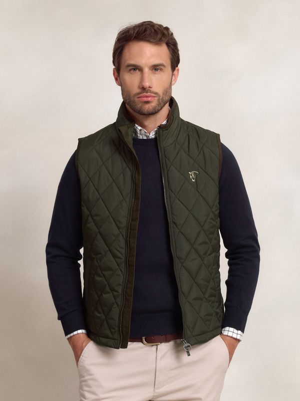 Gilet Matelassé Losanges | Musgo