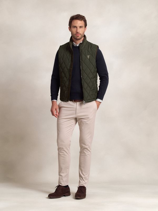 Gilet Matelassé Losanges | Musgo