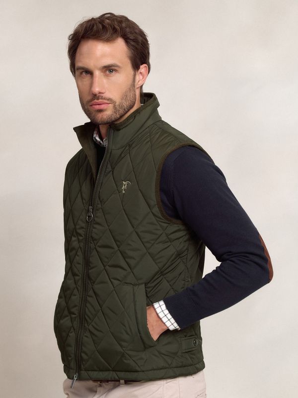 Gilet Matelassé Losanges | Musgo