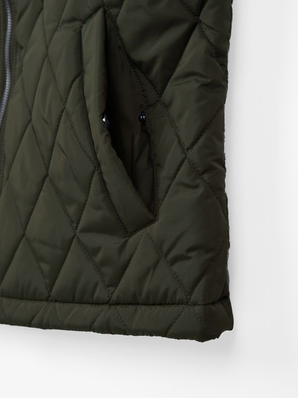 Gilet Matelassé Losanges | Musgo