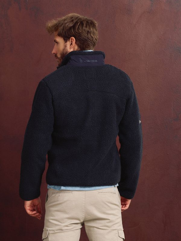 Jaqueta Polar Equestrian | Marino