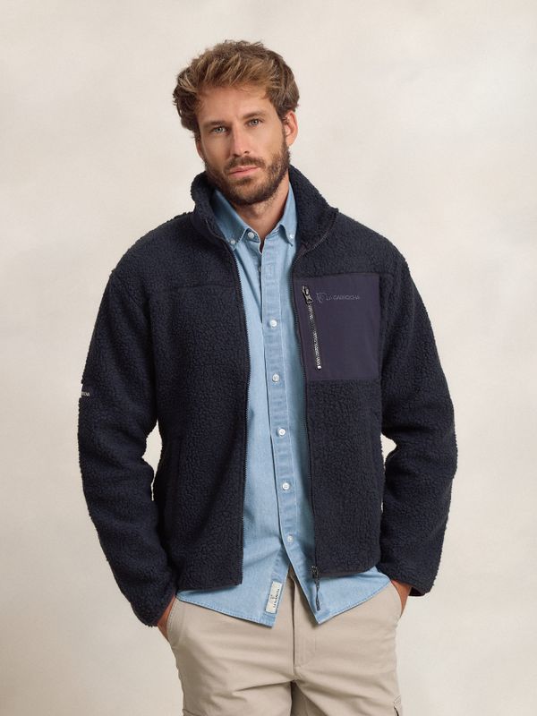 Jaqueta Polar Equestrian | Marino