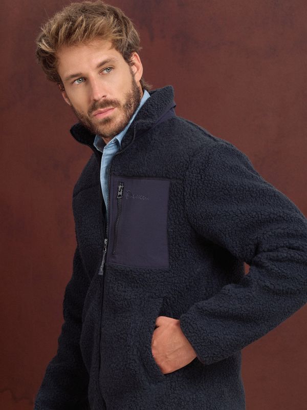 Jaqueta Polar Equestrian | Marino