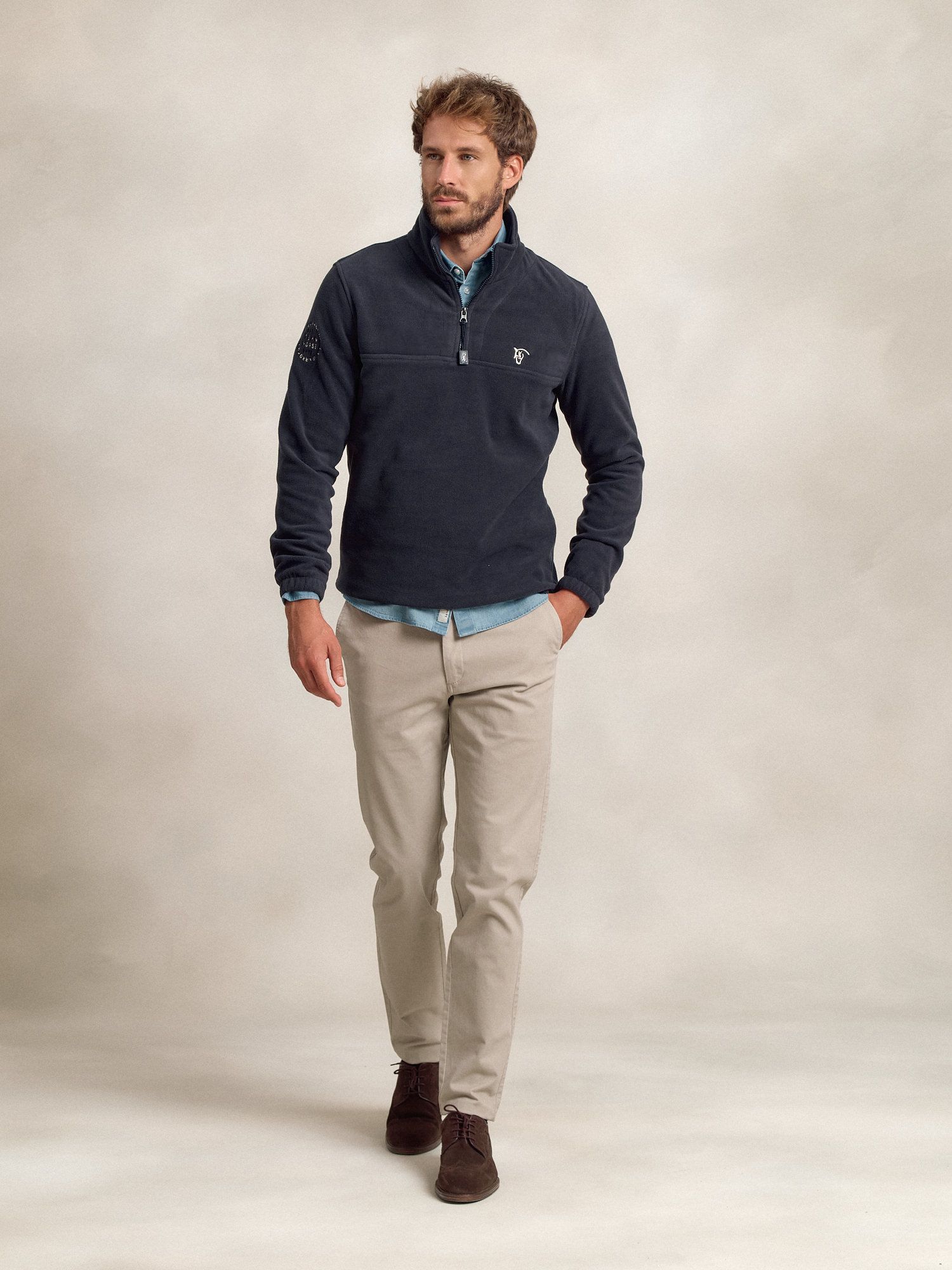 Demi Zip Fleece | Marino