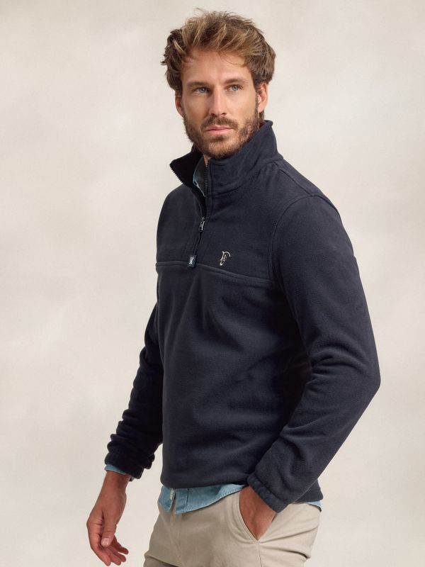 Polar Meio Zíper | Marino