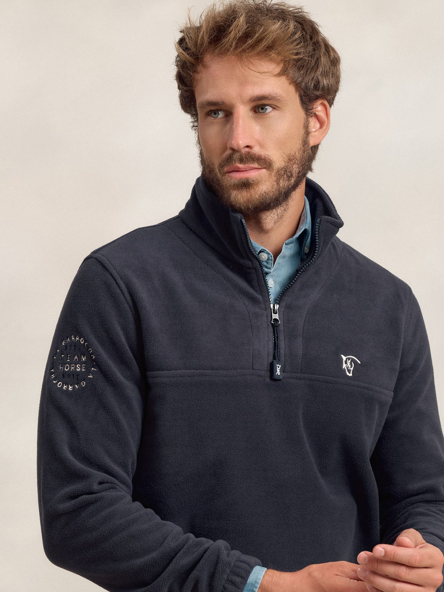 Demi Zip Fleece | Marino