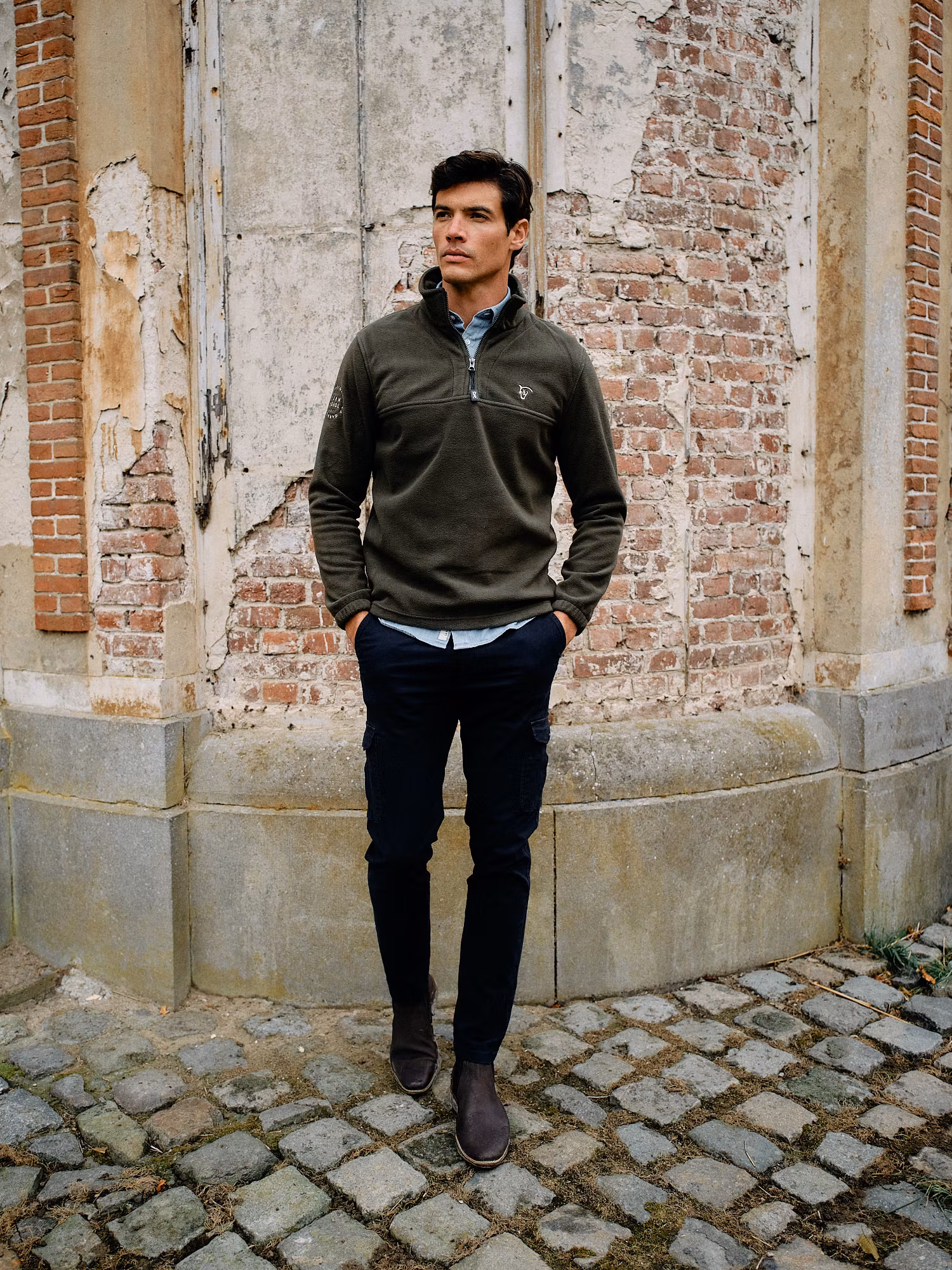 Demi Zip Fleece | Musgo