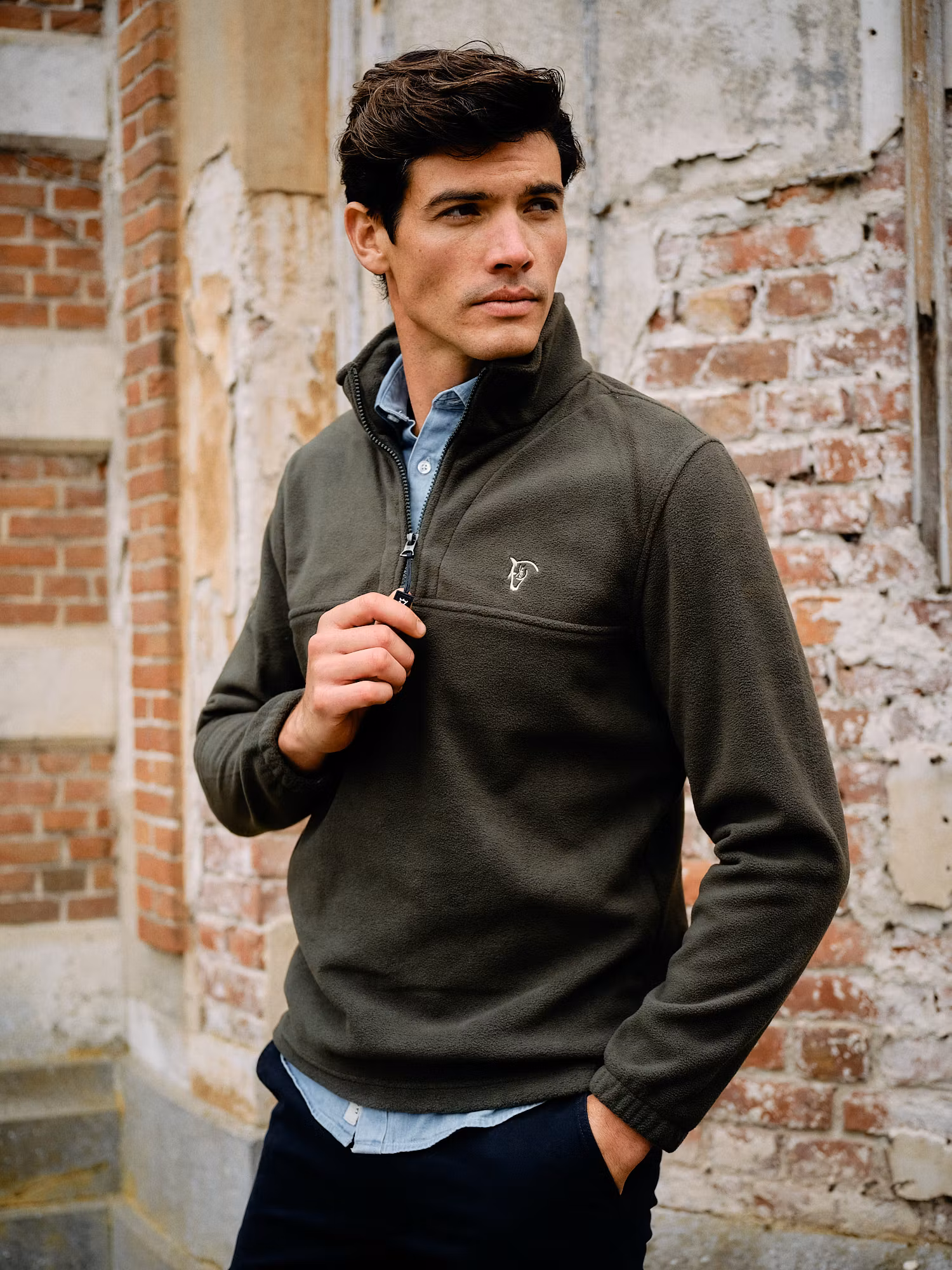 Demi Zip Fleece | Musgo