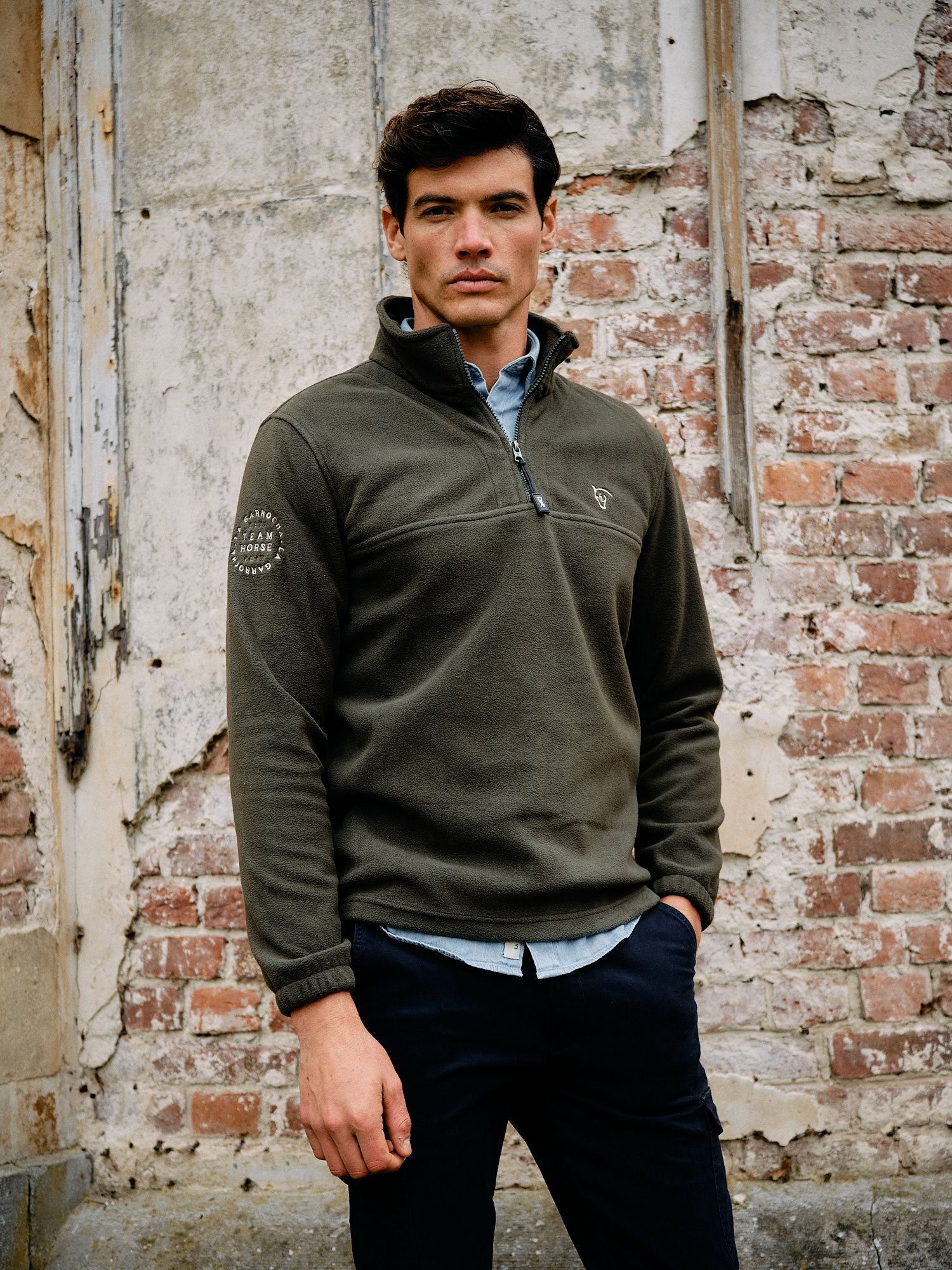 Demi Zip Fleece | Musgo