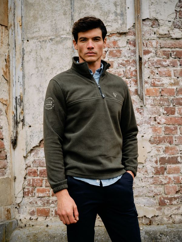 Polaire Demi-Zip | Musgo