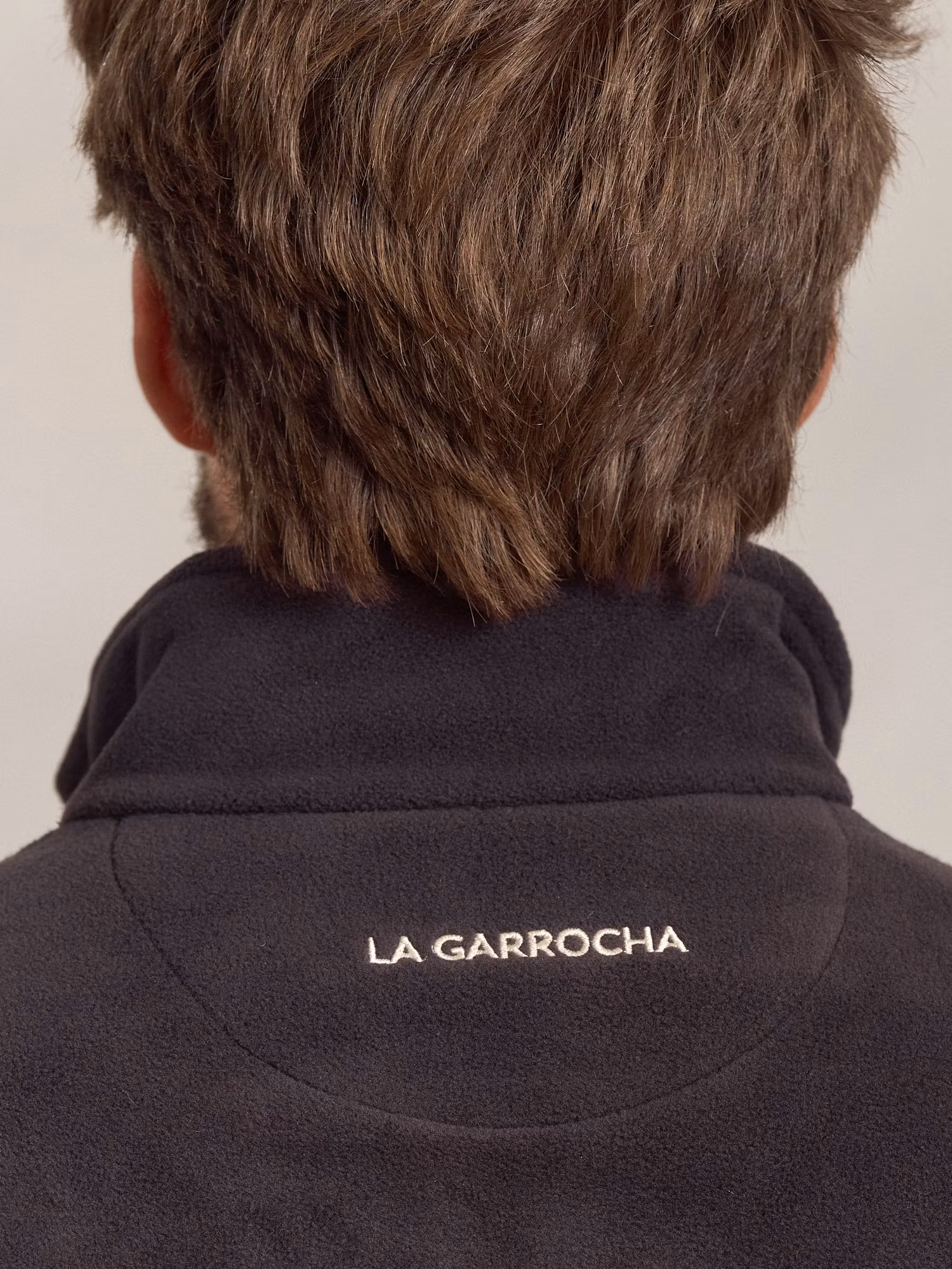 Demi Zip Fleece | Carbón
