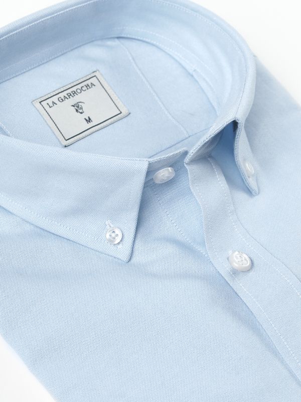 Camisa Oxford | Celeste