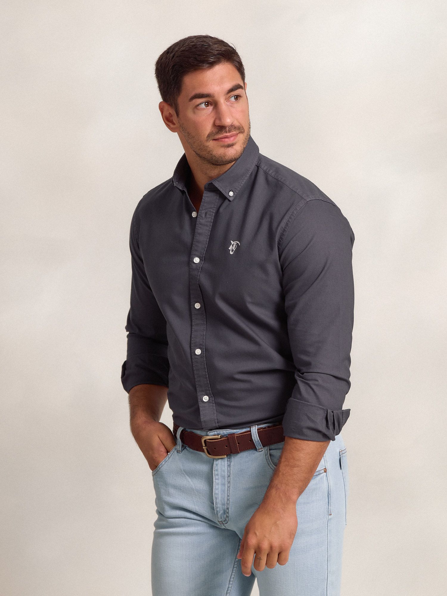 Camisa Garment Dyed | Oxígeno