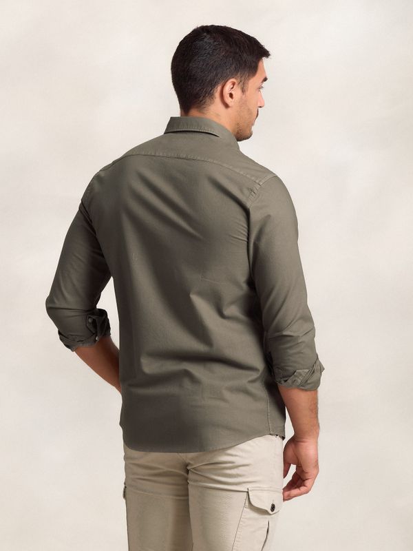 Chemise Garment Dyed | Oliva