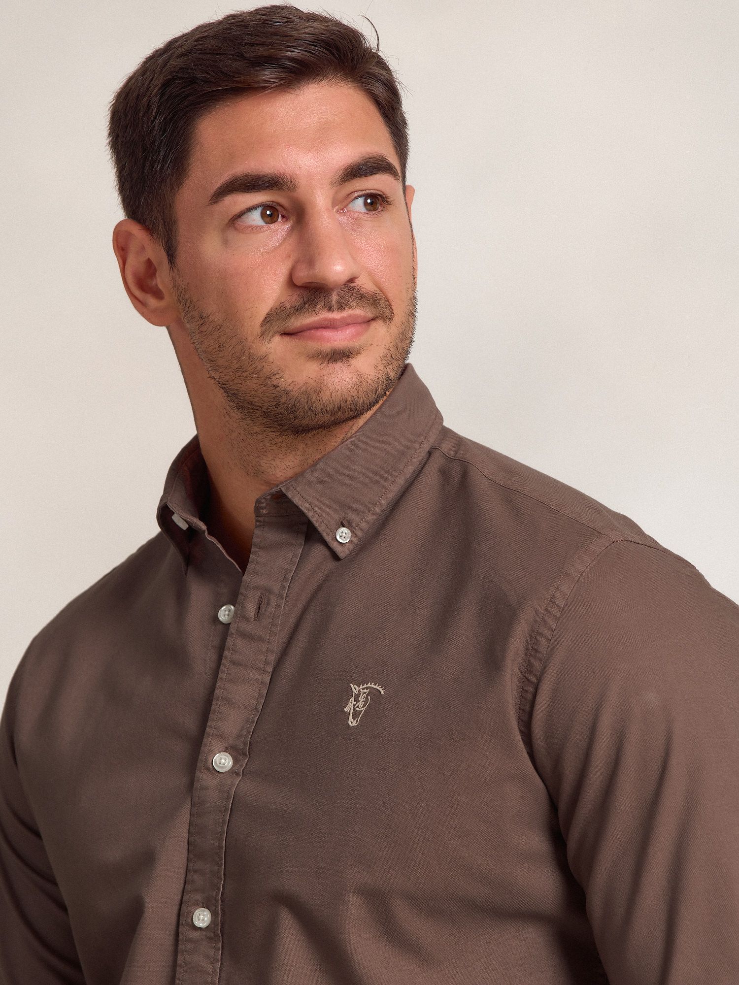 Chemise Garment Dyed | Cocoa