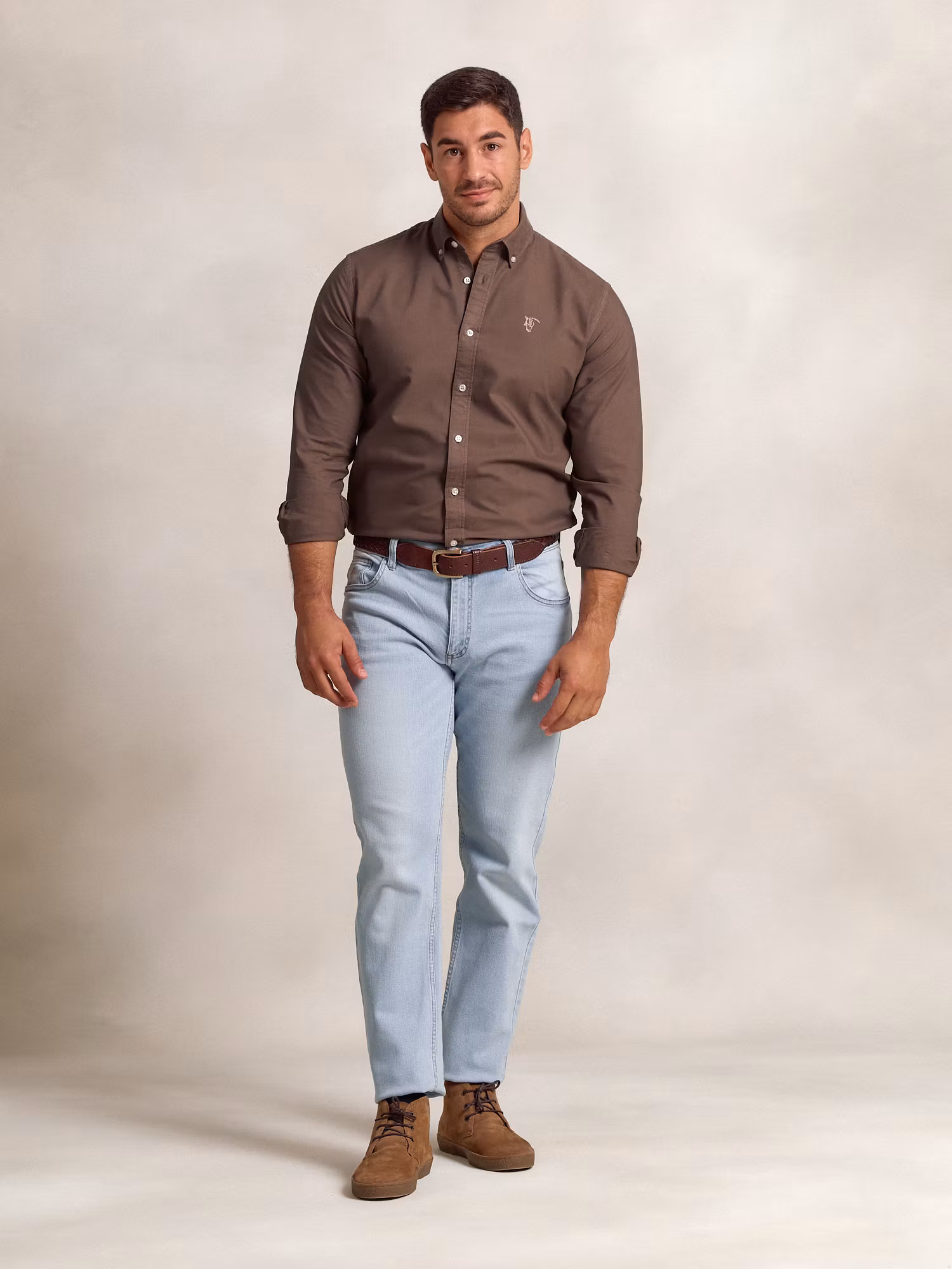 Chemise Garment Dyed | Cocoa