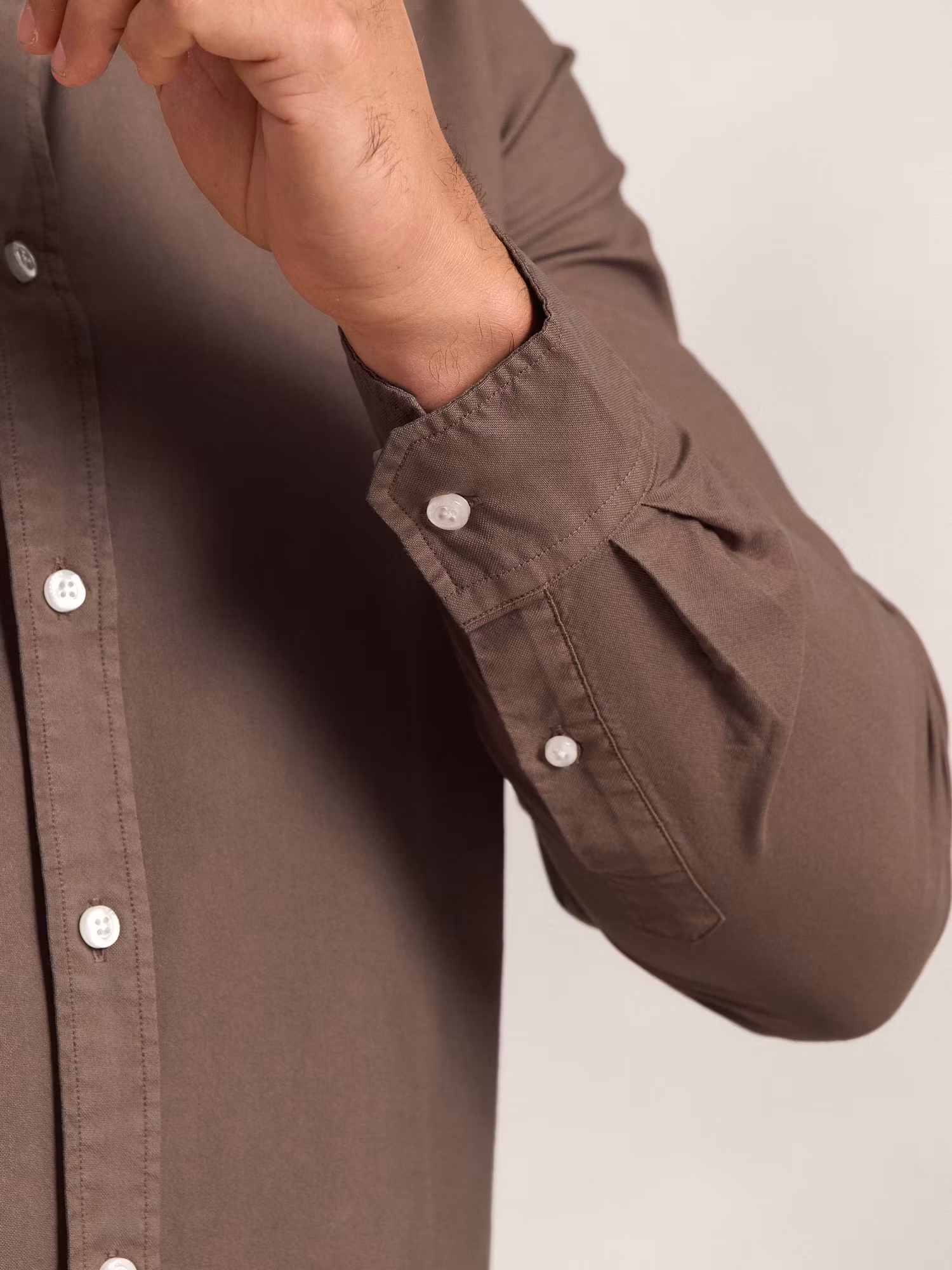 Chemise Garment Dyed | Cocoa